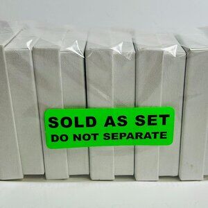 LIMITED Lot Of 5 Vtg Chandelier Earrings With Gift Box By EF Designs NOS